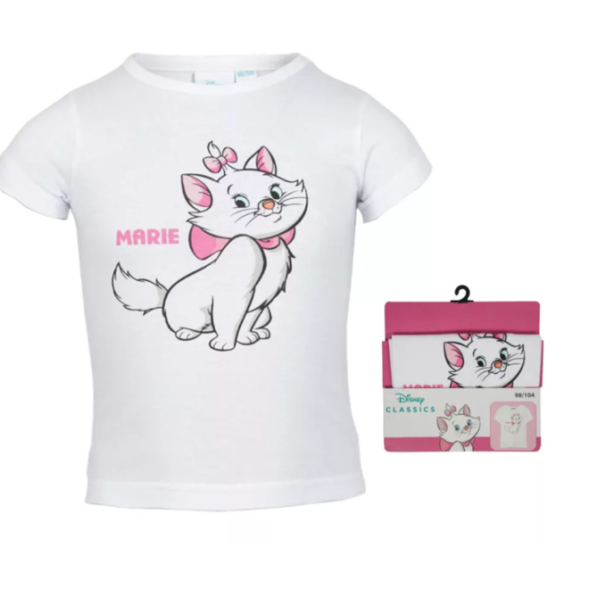 Marie Cat T-shirt - Wit