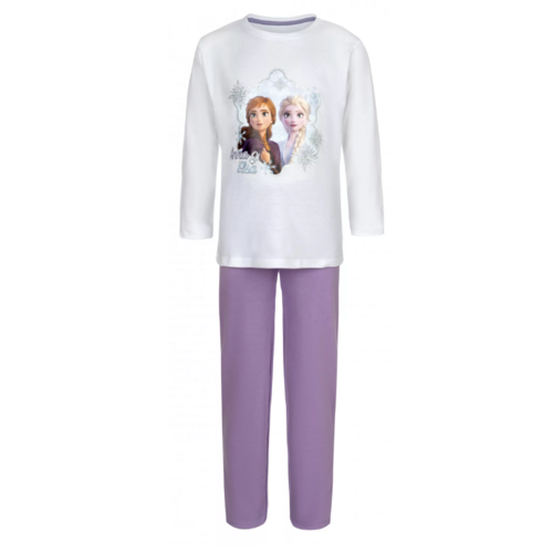 Frozen Disney Frozen Pyjama - Lila/ Wit - Maat 122/128 Frozen Disney Frozen Pyjama - Lila/ Wit - Maat 122/128