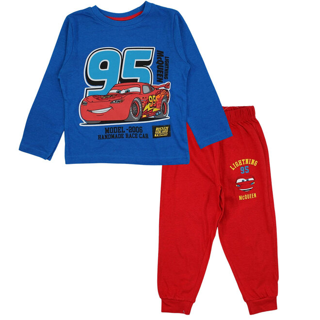 Disney Cars Pyjama - Blauw/Rood