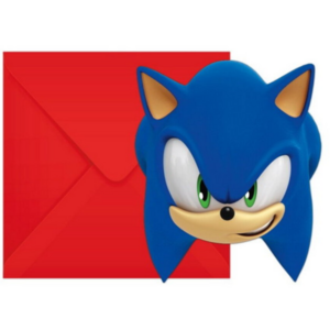 Sonic 6 Sonic Uitnodigingen FSC - Sega Sonic 6 Sonic Uitnodigingen FSC - Sega