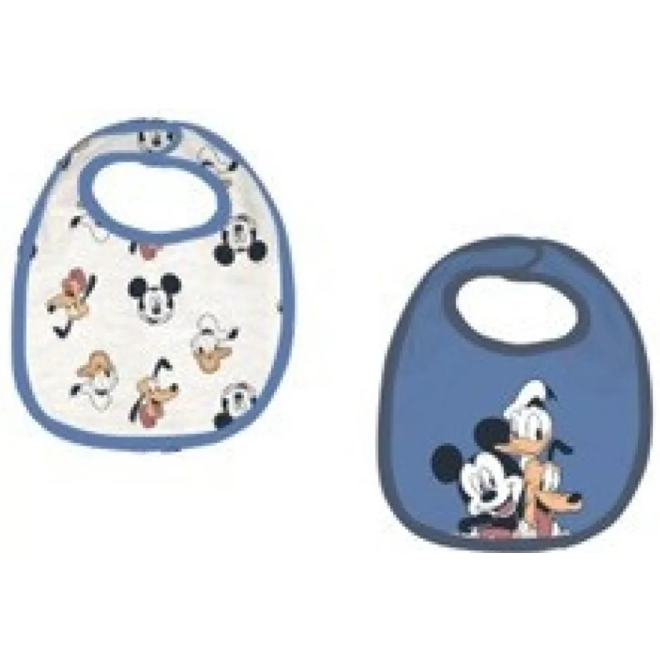 2 Mickey Mouse Slabbetjes - Disney