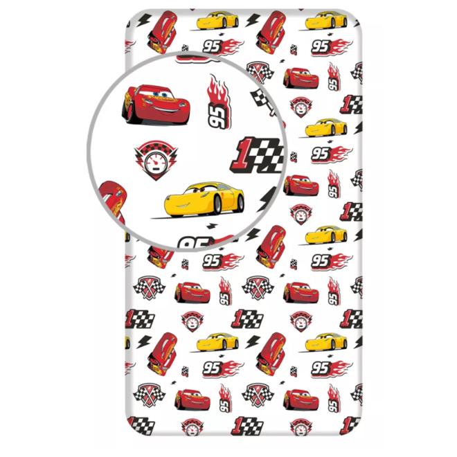 Disney Cars Hoeslaken 90x200 cm