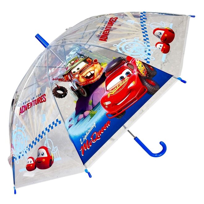 Disney Cars Paraplu - Transparant