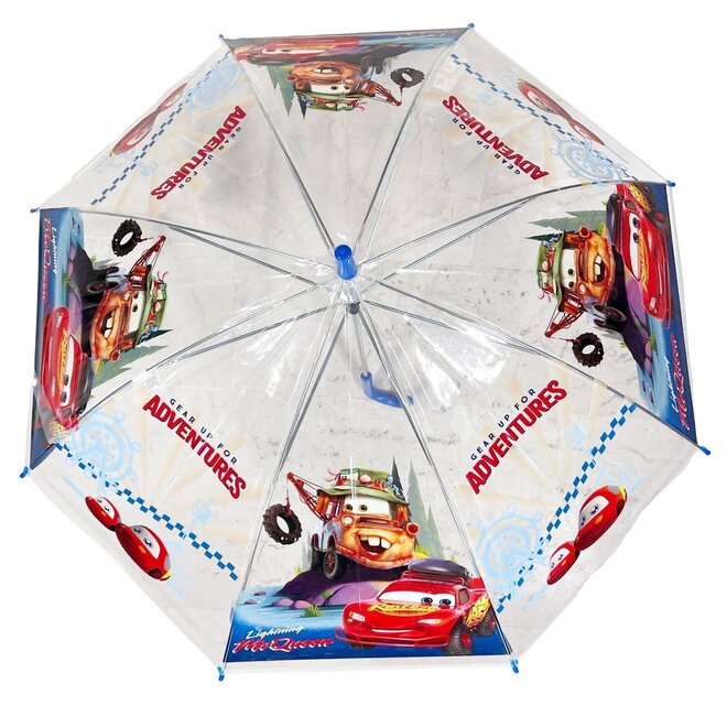 Disney Cars Paraplu - Transparant