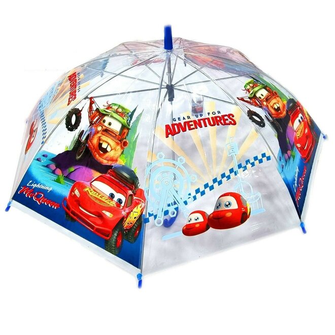 Disney Cars Paraplu - Transparant