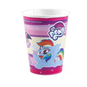 My little Pony 8 My little Pony Bekertjes My little Pony 8 My little Pony Bekertjes