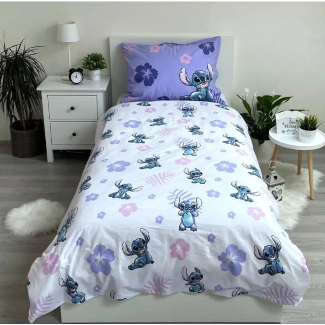 Lilo en Stitch Dekbedovertrek Purple 140 x 200 cm - Disney