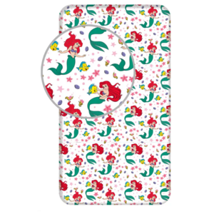 Disney Princess Disney Princess Ariel Hoeslaken 90x200 cm Disney Princess Disney Princess Ariel Hoeslaken 90x200 cm