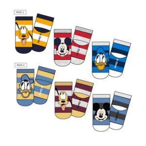 Donald Duck Donald, Mickey, Pluto Sokken - 3 paar Donald Duck Donald, Mickey, Pluto Sokken - 3 paar