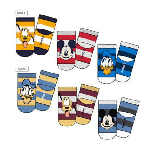 Donald Duck Donald, Mickey, Pluto Sokken - 3 paar Donald Duck Donald, Mickey, Pluto Sokken - 3 paar