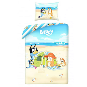 Bluey Bluey Dekbedovertrek 140 x 200 cm - Beach Bluey Bluey Dekbedovertrek 140 x 200 cm - Beach