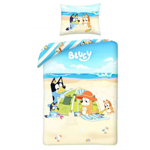 Bluey Bluey Dekbedovertrek 140 x 200 cm - Beach Bluey Bluey Dekbedovertrek 140 x 200 cm - Beach