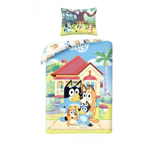 Bluey Bluey Dekbedovertrek 140 x 200 cm - Home Bluey Bluey Dekbedovertrek 140 x 200 cm - Home