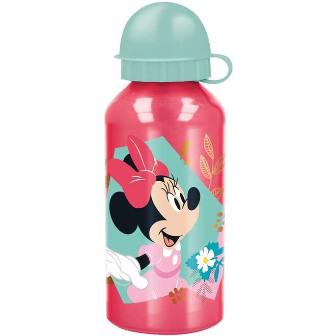 Minnie Mouse Bidon - Aluminium - RozeMinnie Mouse Bidon - Aluminium - Roze - Disney