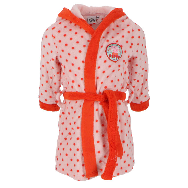 Peppa Pig fleece Badjas met Capuchon