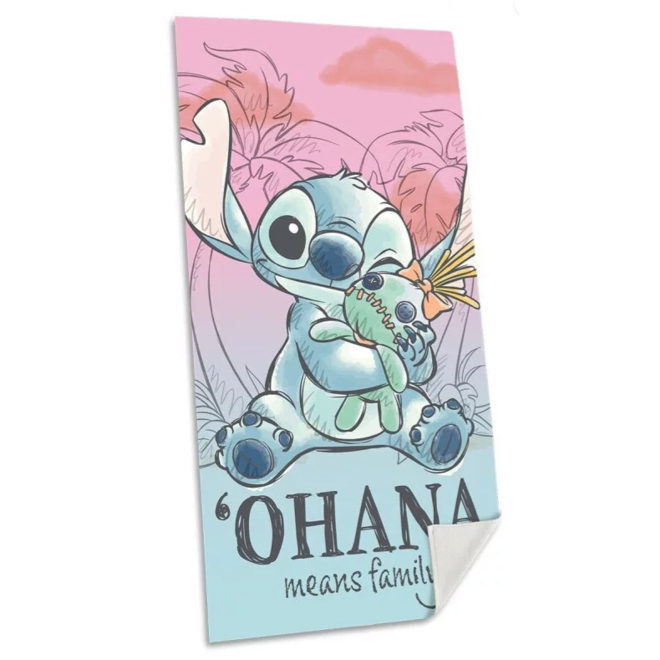 Stitch Badlaken / Strandlaken Ohana - Disney