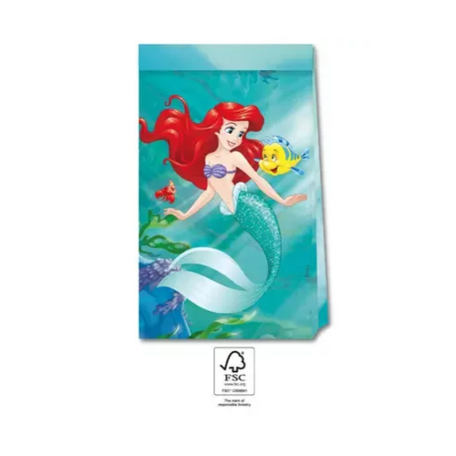 Disney Princess 4 Disney Princess Ariel Uitdeelzakjes