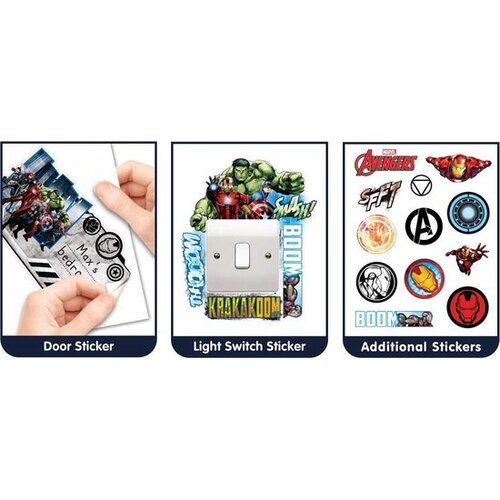 Avengers Avengers XXL Muursticker Iron Man - Walltastic