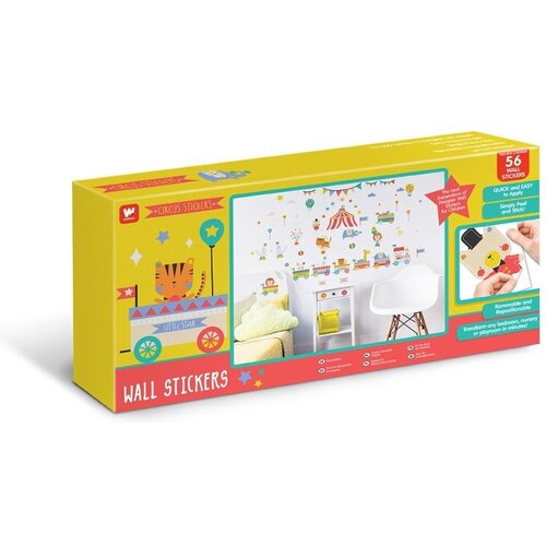 Overige Circus Muurstickers Room Decor Kit - Walltastic