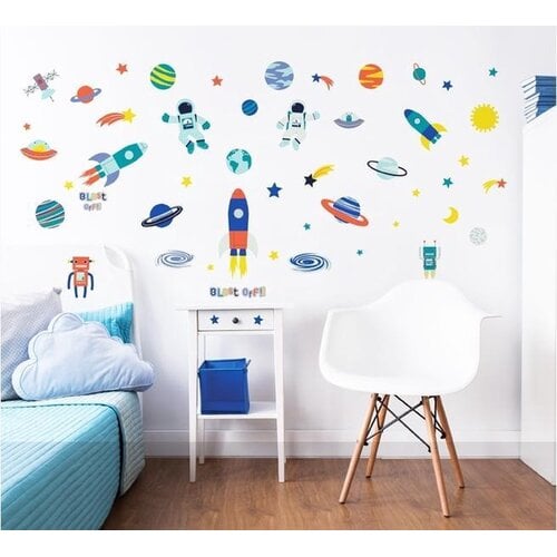 Overige Ruimtevaart Muurstickers Room Decor Kit - Walltastic
