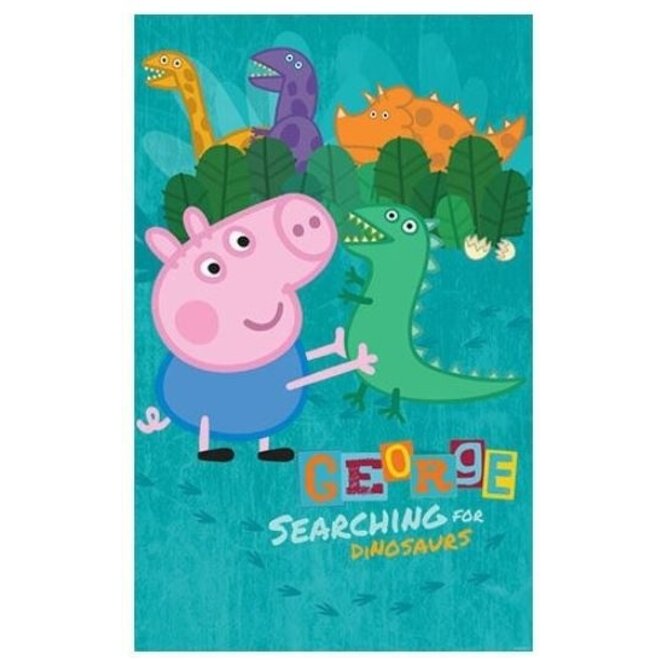 Peppa Pig Posterbehang George - Walltastic