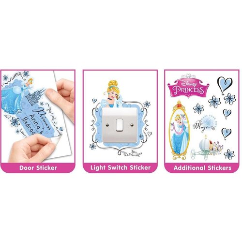 Disney Princess Disney Princess Assepoester XXL Muursticker - Walltastic Disney Princess Disney Princess Assepoester XXL Muursticker - Walltastic