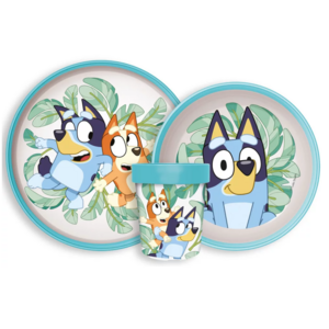 Bluey Bluey Kinderservies - Magnetron Bluey Bluey Kinderservies - Magnetron