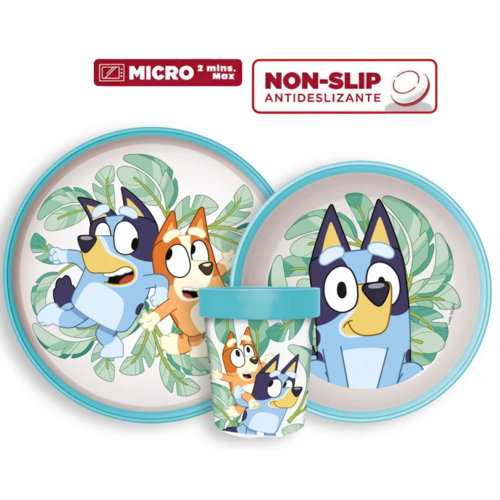 Bluey Bluey Kinderservies - Magnetron