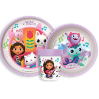 Gabby's Poppenhuis Kinderservies - Magnetron