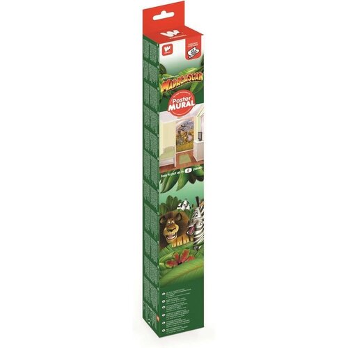 Overige Madagascar Safari Poster Behang - Walltastic