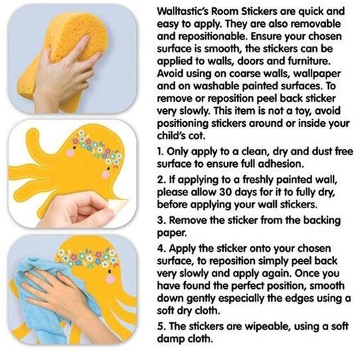 Overige Zeemeermin Muurstickers Room Decor Kit - Walltastic Overige Zeemeermin Muurstickers Room Decor Kit - Walltastic