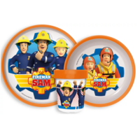 Brandweerman Sam Kinderservies - Magnetron