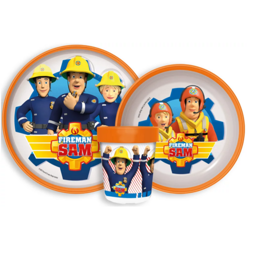 Brandweerman Sam Brandweerman Sam Kinderservies - Magnetron Brandweerman Sam Brandweerman Sam Kinderservies - Magnetron
