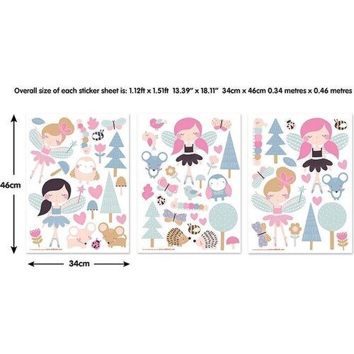 Overige My Woodland Friends Muurstickers - Walltastic