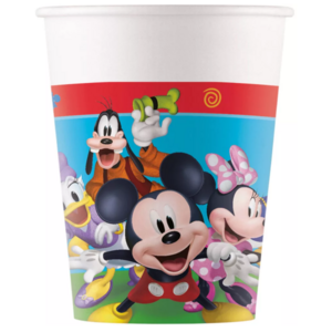 Mickey Mouse 8 kartonnen Mickey Mouse Bekertjes (FSC) - Disney