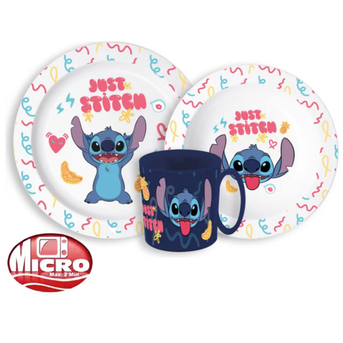 Lilo en Stitch Lilo en Stitch Kinderservies met Mok - Magnetron