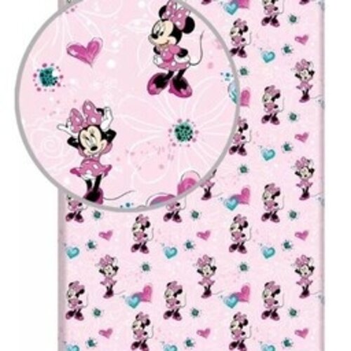 Minnie Mouse Minnie Mouse Hoeslaken 90x200 cm - Disney