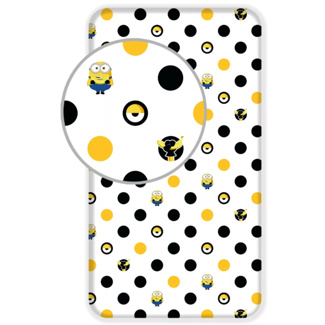 Minions Hoeslaken 90x200 cm - Disney