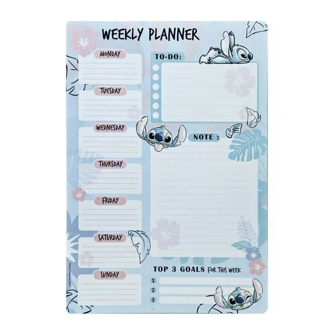 Lilo en Stitch Weekplanner - Disney