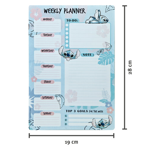 Lilo en Stitch Lilo en Stitch Weekplanner - Disney Lilo en Stitch Lilo en Stitch Weekplanner - Disney