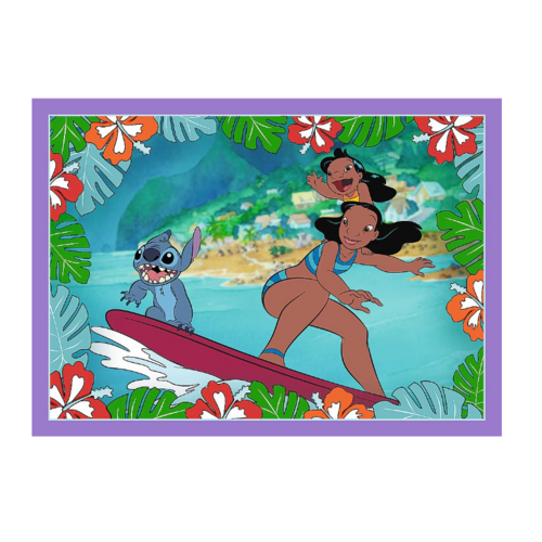 Lilo en Stitch Lilo en Stitch 4 in 1 Puzzel - 35/48/54/70 stukjes Lilo en Stitch Lilo en Stitch 4 in 1 Puzzel - 35/48/54/70 stukjes