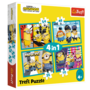 Minions 4 in 1 Puzzel - 35/48/54/70 stukjes - Trefl