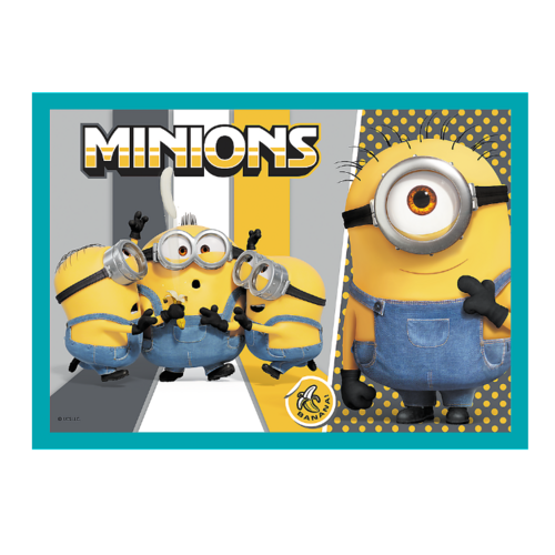 Minions Minions 4 in 1 Puzzel - 35/48/54/70 stukjes - Trefl
