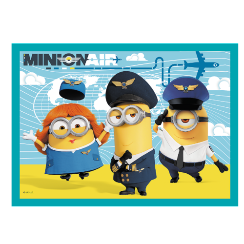Minions Minions 4 in 1 Puzzel - 35/48/54/70 stukjes - Trefl