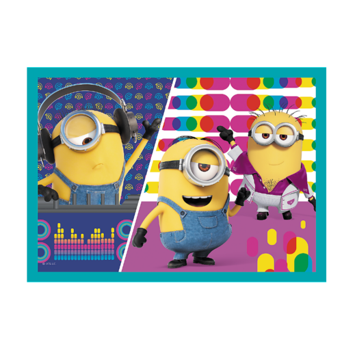 Minions Minions 4 in 1 Puzzel - 35/48/54/70 stukjes - Trefl
