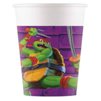 8 Ninja Turtles Bekertjes FSC - Disney
