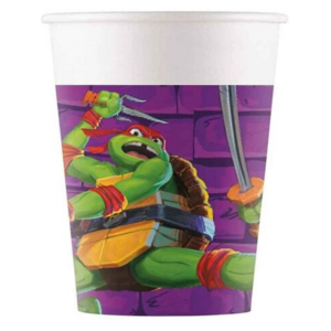Ninja Turtles 8 Ninja Turtles Bekertjes FSC - Disney Ninja Turtles 8 Ninja Turtles Bekertjes FSC - Disney