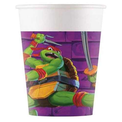Ninja Turtles 8 Ninja Turtles Bekertjes FSC - Disney Ninja Turtles 8 Ninja Turtles Bekertjes FSC - Disney