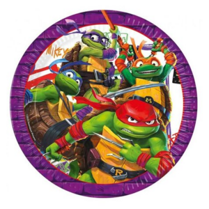 Ninja Turtles 8 Ninja Turles Bordjes FSC 23 cm - Disney Ninja Turtles 8 Ninja Turles Bordjes FSC 23 cm - Disney