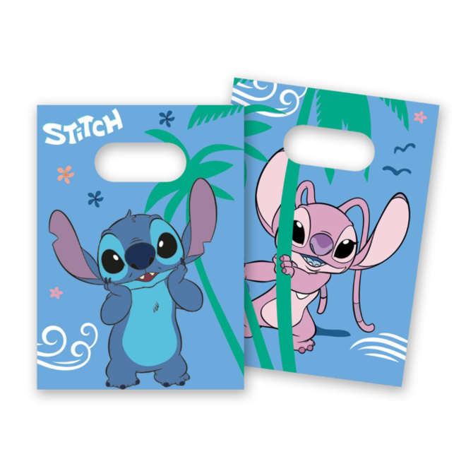 4 Lilo en Stitch Uitdeelzakjes FSC - Disney